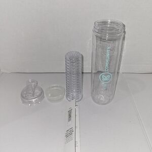 H2go Fresh 27oz/789mL Single Wall Tritan Infuse Clear Bottle Kin Community